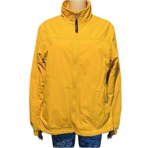 L.L. Bean Women’s Fleece Lined Midweight Safety Yellow Jacket Coat